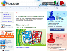 Tablet Screenshot of pitagoras.pl
